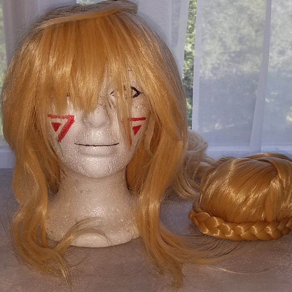 Fate Stay Night Saber Altria Pendragon Cosplay Wig
